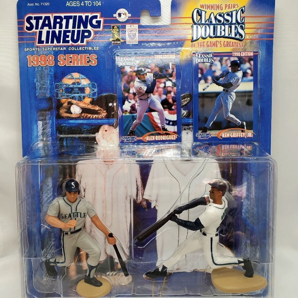 💙NIB Alex Rodriguez & Ken Griffey Jr. 1998 Classic Doubles Winning Pairs